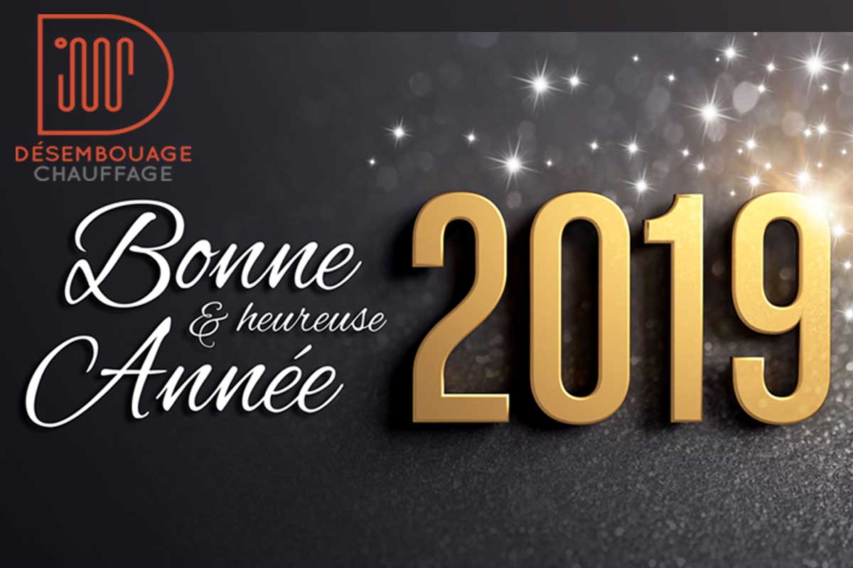 Meilleurs  vœux pour la nouvelle année 2019